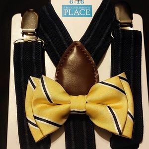Bow Tie & Suspender Set